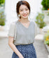 【安田美沙子さん着用】大人可愛い2連風チェーンネックレス